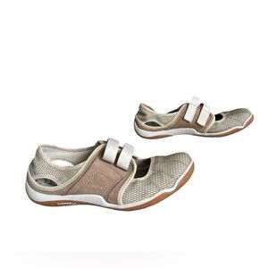 Merrell Lorelei MJ Deep Tan Hook & Loop Slip-On Women's Comfort Shoes Size 8 US